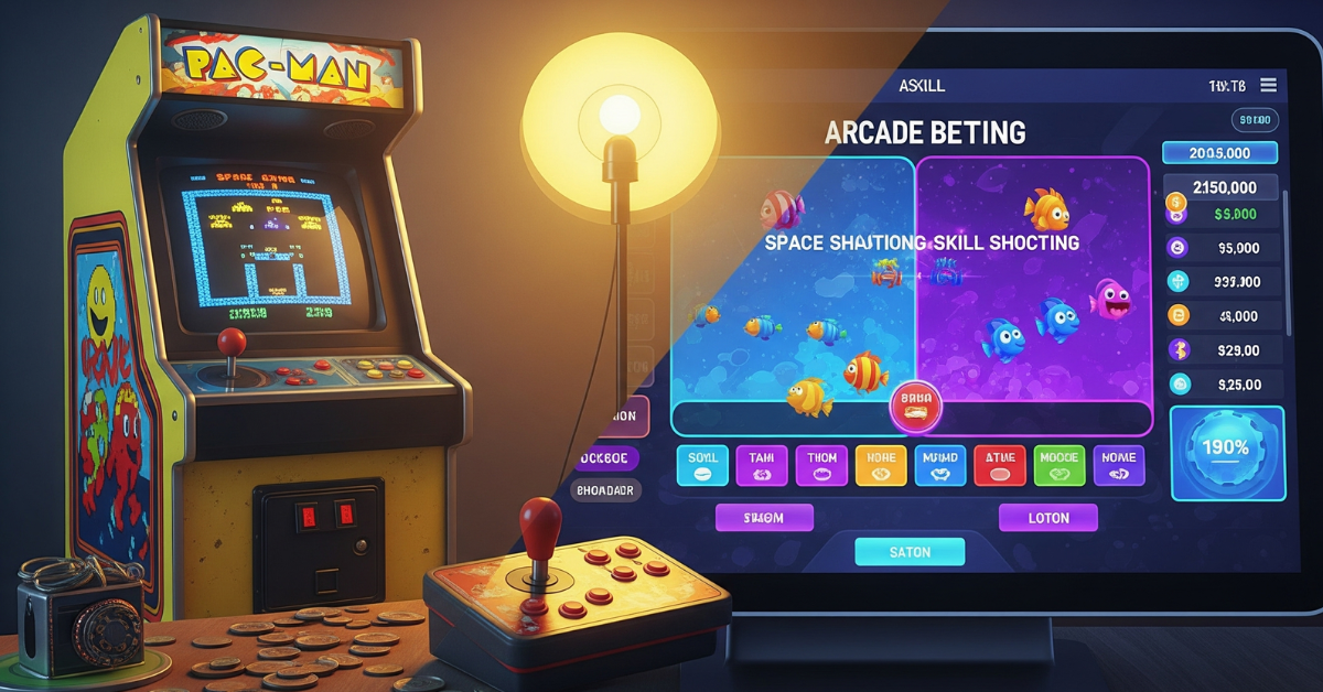 Menjelajahi Dunia Arcade Betting: Dari Era Koin Klasik hingga Sensasi Jackpot Modern di VisaBet88